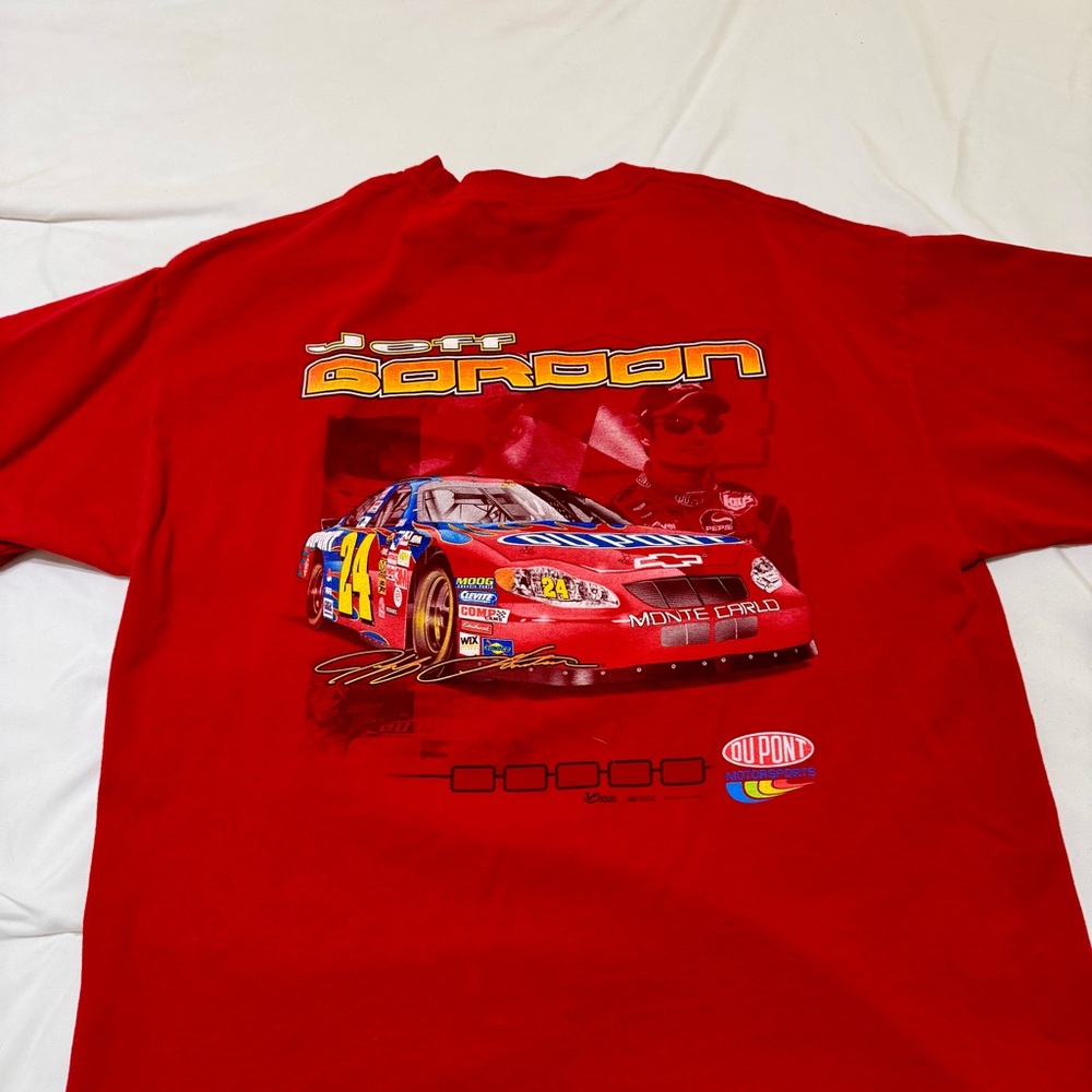 Vintage Red Jeff Gordon NASCAR T-Shirt